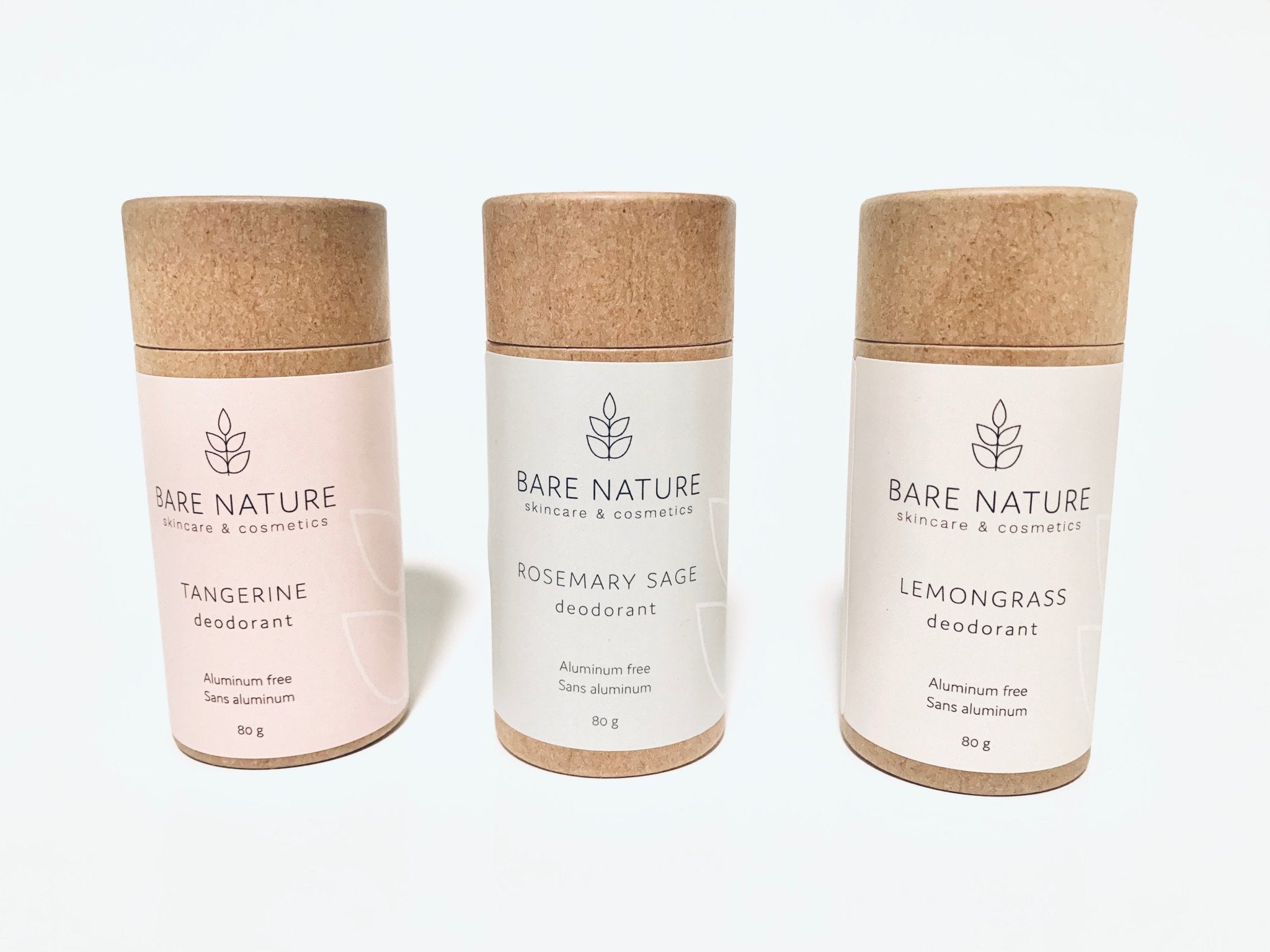 Compostable Deodorant - barenature.ca