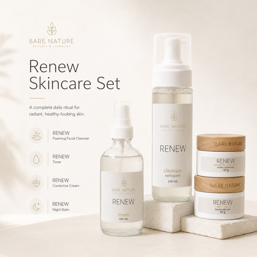 RENEW Skincare Set - barenature.ca