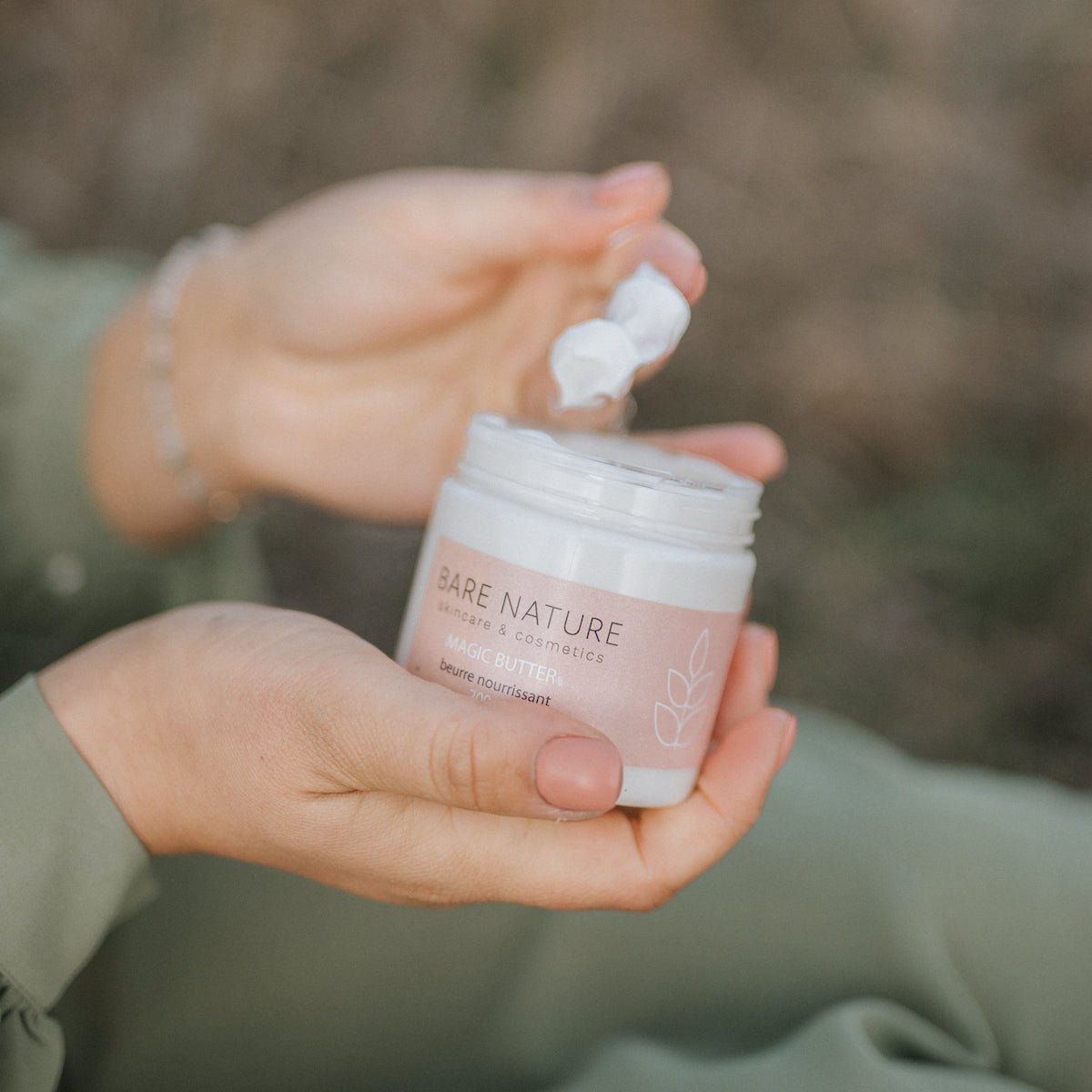 Magic Butter Lotion for Dry Damaged hands and Body- barenature.ca