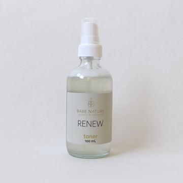 Bare Nature Skincare RENEW Toner 100ml bottle- barenature.ca