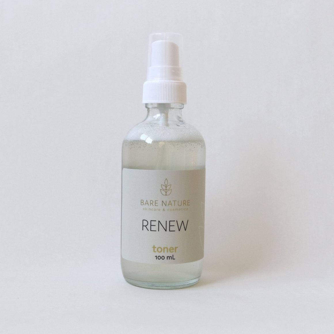 Bare Nature Skincare RENEW Toner 100ml bottle- barenature.ca