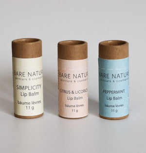 Natural Lip Balm - barenature.ca