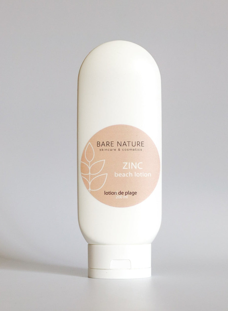 Zinc Beach Lotion - barenature.ca